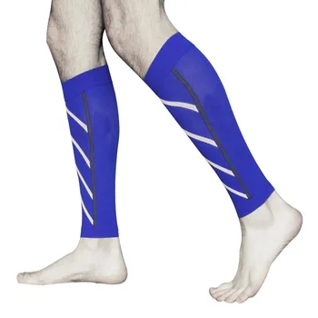1 пара носков для поддержки икр с градуированным компрессионным рукавом для ног, упражнения на свежем воздухе, Спортивная безопасность, Баскетбольная скоба, Защита от усталости, Спорт