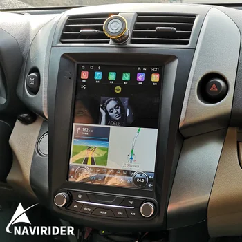 10,4-дюймовый Экран Tesla Навигация CARPLAY Стерео Для Toyota RAV4 2010 Android 13 GPS Автомобильный Радио Мультимедийный Плеер Авторадио 2 Din