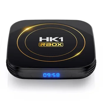 10 шт. лот HK1 RBOX H8S Smart TV BOX Allwinner H618 Android12.0 BT4.0 2.4G/5G WiFi HDR 10 + Ultra HD Глобус Версия