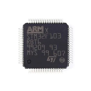 10 шт./лот STM32F103RBT6 LQFP-64 ARM Микроконтроллеры MCU 32BIT Cortex M3 128K FLASH 20KB RAM Рабочая температура:- 40C-+ 85C