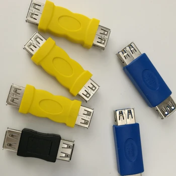 100 шт./лот Разъем адаптера USB 3.0 USB 2.0 типа A, соединитель типа 