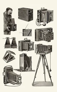 11 шт./упак. Черно-белая камера Винтажная наклейка DIY Craft Альбом для скрапбукинга Junk Journal Декоративные наклейки