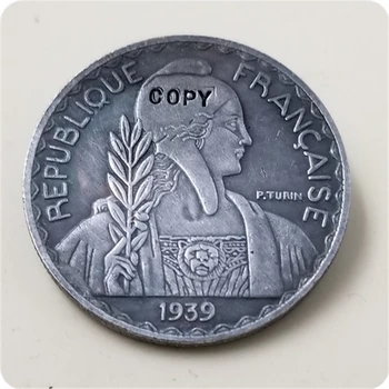 1929 (1939) Франция 10 франков КОПИЯ монеты с рисунком ЭССАЙ 