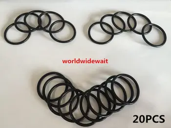20 штук черных резиновых шайб с уплотнительным кольцом наружного диаметра 32 x толщиной 3,1 мм