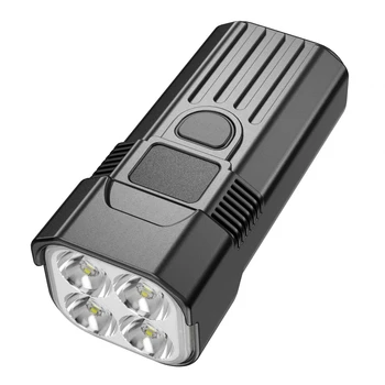 2000 Люмен USB Перезаряжаемая велосипедная фара, встроенная литиевая батарея емкостью 5000 мАч, головной фонарь со светодиодным экраном для ночной езды