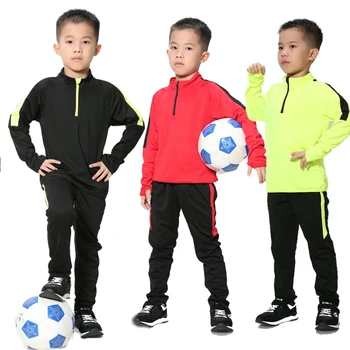 2021 2022 Спортивный костюм из футбольной майки для мальчиков, детская футбольная спортивная форма, комплекты детской зимней спортивной одежды, детский футбольный костюм