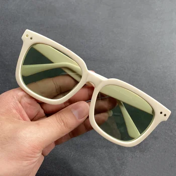 2023 Новая мода высококачественные винтажные солнцезащитные очки Классические ретро Квадратные солнцезащитные очки для мужчин за рулем Наружные солнцезащитные очки с антибликовым покрытием
