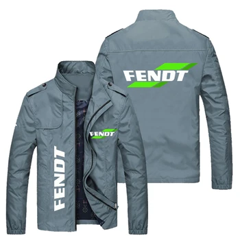 2023 НОВЫЕ весенне-осенние мужские куртки с логотипом FENDT с популярным принтом повседневная модная свободная байкерская куртка Мужская уличная бейсбольная форма