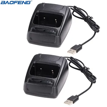 2ШТ Baofeng UV-888S USB-Адаптер Зарядное Устройство Двухстороннее Радио Walkie Talkie BF-888s USB-док-станция Для Зарядки Baofeng 888s Аксессуары