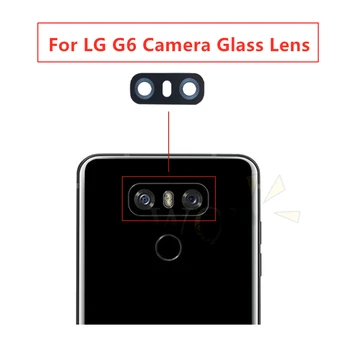2шт для LG G6 Задняя Стеклянная Крышка Объектива Камеры H870 H873 VS998 Стеклянная Крышка Объектива Камеры С Заменой Клея