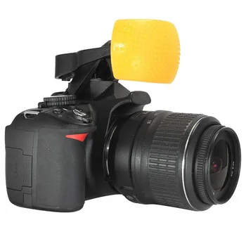 3 цвета, 3 в 1, всплывающая крышка рассеивателя вспышки для камеры Canon Nikon Pentax Kodak DSLR SLR