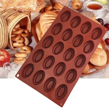 3D Силиконовые формы для шоколада, помадки, Инструмент для украшения торта, Аксессуары для выпечки, Подарки в форме пончиков для любителей выпечки