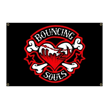 3Jflag 90x150 см Флаг музыкальной группы bouncing Souls Хэви-метал поп-певец рок Украшение интерьера баннер гобелен