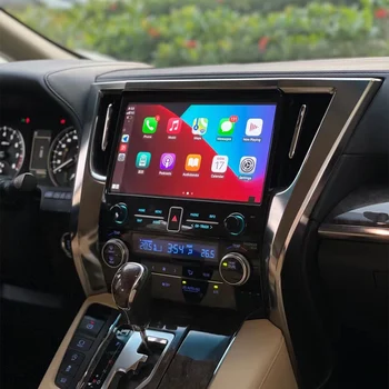 4G LET Android Автомобильный Для Toyota Alphard 30 Vellfire 30 2015-2019 GPS Навигация Головное устройство Мультимедийный Плеер Авторадио Магнитофон