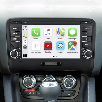 4G WiFi Android 12, 8G + 256G Автомобильный DVD Мультимедийный Аудио Для Audi TT MK2 8J 2006 2012 2013 2014 GPS Радио DAB DSP Авто CarPlay Стерео