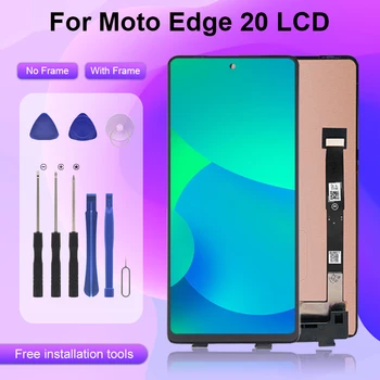 6,7-Дюймовый XT2143-1 Экран Для Moto Edge 20 Жк-Сенсорная Панель Дигитайзер Для Moto Edge 20 Дисплей В Сборе С Инструментами Бесплатная Доставка