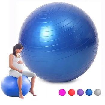 65 см спортивные мячи для йоги, гимнастический фитбол, тренировочный мяч для пилатеса с надувным