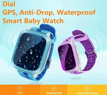 DS18 детские GPS-часы, водонепроницаемые смарт-часы для телефона, предотвращающие потерю, бесплатная доставка