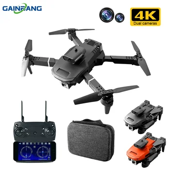 E100 Drone Камера 4K HD С четырехсторонним обходом препятствий, режим удержания высоты, аэрофотосъемка, вертолет, складной радиоуправляемый квадрокоптер