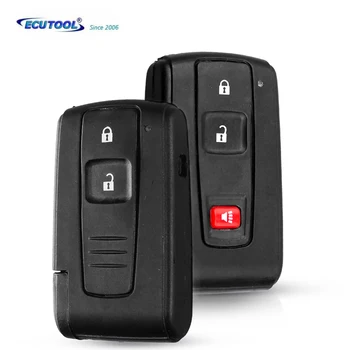 ECUTOOL 2/3 Кнопки Smart Remote Автомобильный Ключ В Виде Ракушки Чехол Для Toyota Prius 2004 2005 2006 2007 2008 2009 Corolla Verso Camry