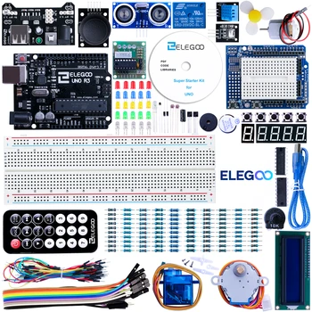 ELEGOO Arduino UNO Project Super Starter Kit с руководством и UNO R3, совместимый с Arduino IDE