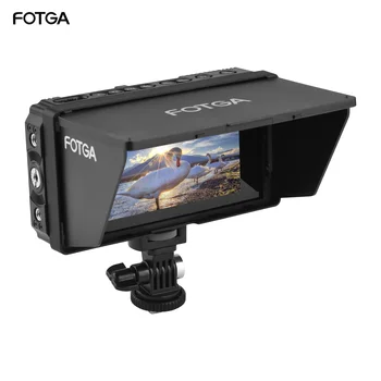 Fotga E50S 4K 5-дюймовый Полевой Монитор с Встроенным Монитором Сенсорный IPS-Экран 3G-SDI 3D LUT USB Обновление для DSLR Камеры Видеокамеры