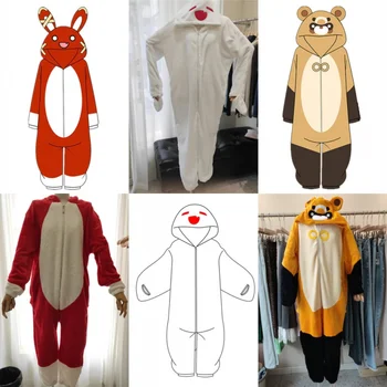 Genshin Impact, янтарный кролик, Барон, Банни Гуоба, Призрак, косплей, костюм Кигуруми, Пижама для взрослых Унисекс, комбинезон, пижамы, комбинезоны