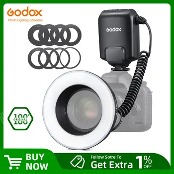 Godox ML-150II ML150II макрокольцо вспышка Speedlite для цифровой зеркальной камеры Canon Nikon Pentax Sony Olympus