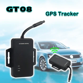 GPS-Трекер GT08 Встроенный Аккумуляторный Трекер Для GPS-Слежения за автомобилем Водонепроницаемый IP65 GPS-Локатор с сигнализацией Проволочного Гео-ограждения