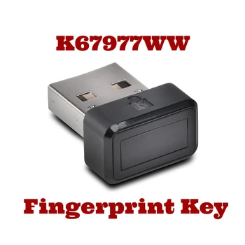 Kensington VeriMark USB Fingerprint Key Verifier K67977WW - Windows Hello, FIDO U2F, Защита от подделки, Черный