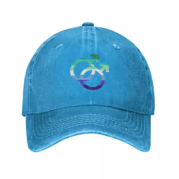 mlm, переплетающиеся символы с флагом виникейна, бейсбольная кепка, альпинистская шляпа, Пляжная шляпа, мужская кепка, женская