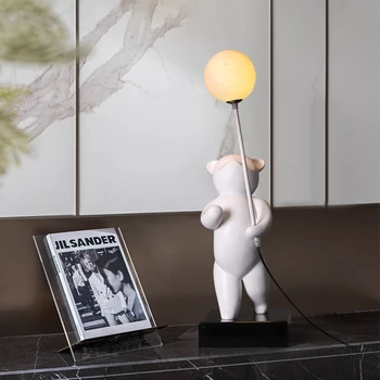 Nordic Light Роскошная скульптурная настольная лампа 