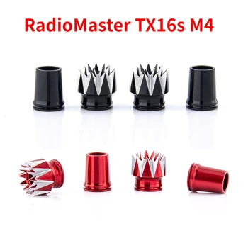 RadioMaster TX16s M4 Резьба С ЧПУ Торцевые Наконечники Черный Красный Для RadioMaster TX16S