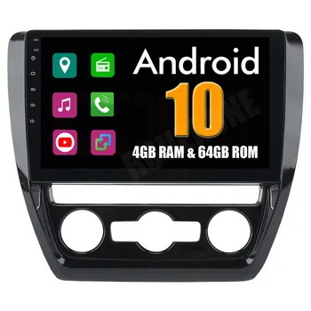 RoverOne для VW, для Volkswagen Jetta 2011 + Android 10, Автомагнитолы, Автомобильные аксессуары, GPS-радио, Стерео, Мультимедийное мультимедийное головное устройство