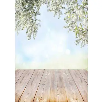 SHENGYONGBAO Виниловый реквизит для фотосъемки на заказ Декорации Деревянные доски Фон для фотостудии в цветочной тематике NY1-6135