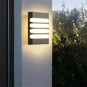 TEMAR Современный Простой Настенный Светильник LED Водонепроницаемый IP 65 Старинные Бра для Наружного Дома Балкон Коридор Декор Двора Светильники
