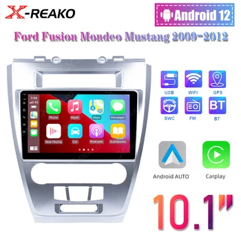 X-REAKO 2Din Android12 Автомобильный Радио Мультимедийный Плеер Для Ford Fusion Mondeo 2009-2012 Стерео Навигация GPS Carplay Авторадио WIFI