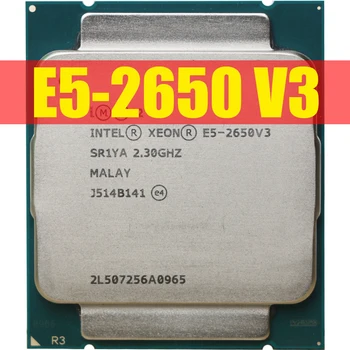 Xeon E5 2650 V3 Процессор SR1YA 2,3 ГГц LGA 2011-3 CPU X99 DDR4 D4 Материнская плата Платформа Для комплекта Intel xeon