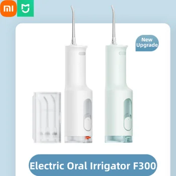 Xiaomi Mijia Электрический ирригатор для полости рта F300 Портативный 4-ступенчатый высокочастотный импульсный IPX7 Водонепроницаемый стоматологический водоструйный флоссер для воды