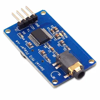YX5300 UART Управление Последовательный MP3 Музыкальный Плеер Модуль Для Arduino AVR ARM PIC CF SDHC Карта UART TTL Поддержка MP3 WAV DC3.3V