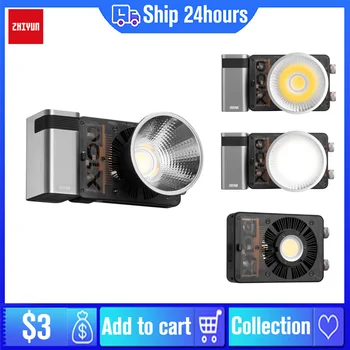 Zhiyun MOLUS X100 LED Video Light Photography Lighting Заполняющий Свет для Фотостудии, Видео Youtube / Съемки на Открытом воздухе