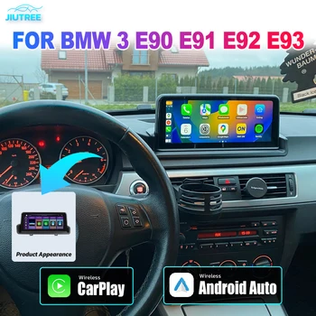 Автомагнитола Linux Для BMW 3 Серии E90 E91 E92 E93 Мультимедийный Плеер GPS беспроводной iDrive Экран дисплея carplay Android auto radio