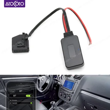 Автомобильный Bluetooth-совместимый кабель-адаптер Aux-приемника для VW Seat Skoda MFD2 RNS2 Радио Стерео Беспроводной аудиовход 18 Pin