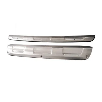Автомобильный стайлинг Отделка переднего + заднего бампера автомобиля из нержавеющей стали, Противоскользящий спойлер для Chevrolet TRAX 2014-2016 Автомобильный стайлинг