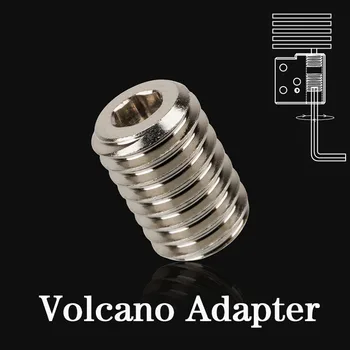 Адаптер V6 Volcano Hotend High Flow CHT сопло Медный разъем для блока нагревателя Volcano к соплам V6 Поддерживает высокую температуру