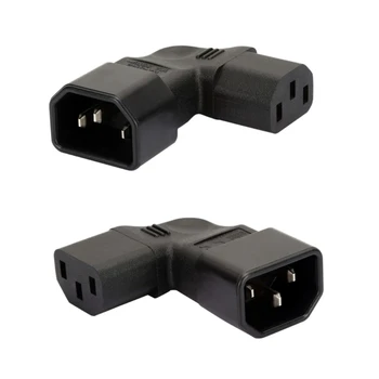 Адаптер кабеля питания компьютера с разъемом IEC320 C14 к разъему IEC320 C13 / C5 / C7 3Pin DXAC