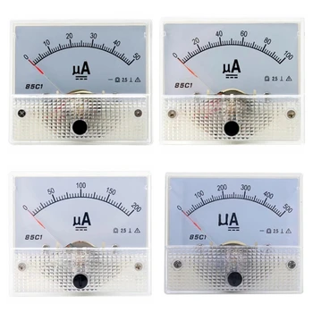 Аналоговый измеритель тока на панели, Амперметр, Прямоугольный измеритель тока на панели