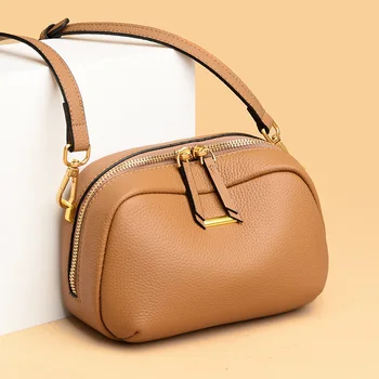 Брендовая сумка из натуральной кожи, модная роскошная женская сумка через плечо, дизайнерская женская сумка из коровьей кожи, женская сумка-мессенджер