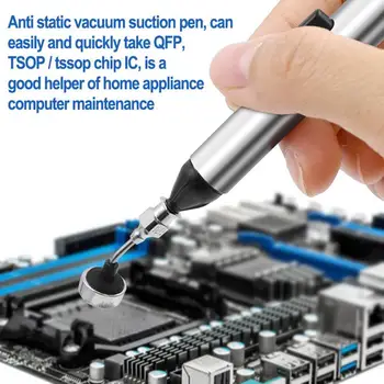 Вакуумная ручка для отсасывания, Присоска для удаления присоски, насос, Пинцет IC SMD, инструмент для пайки, ручка для отсасывания припоя для микросхемы IC
