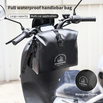 Велосипедная сумка-переноска 9 л Большой емкости, Передняя корзина для руля, водонепроницаемая подвесная сумка для электровелосипеда, сумки для хранения на задней стойке для электровелосипеда